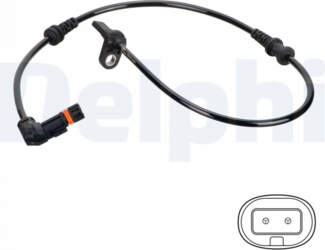 Abs sensors DELPHI SS20775