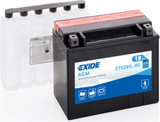 Akumulators EXIDE ETX20HL-BS