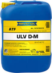 Automātiskās pārnesumkārbas eļļa RAVENOL ATF ULV