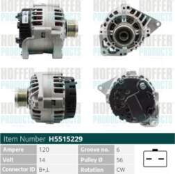 Ģenerators HOFFER H5515229