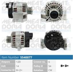 Ģenerators MEAT & DORIA 5540077