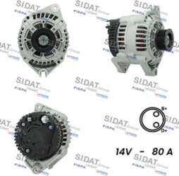 Ģenerators SIDAT A12VA0800A2