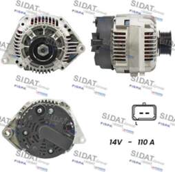 Ģenerators SIDAT A12VA1014A2