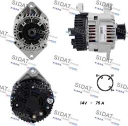 Ģenerators SIDAT A12VA1295A2