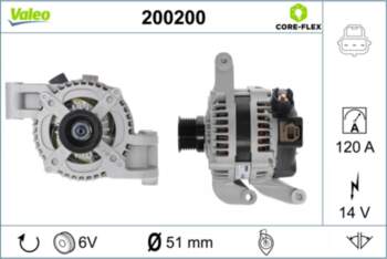 Ģenerators VALEO 200200