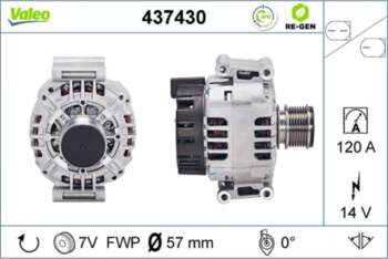 Ģenerators VALEO 437430