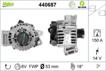 Ģenerators VALEO 440687