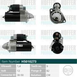 Starteris HOFFER H5010273