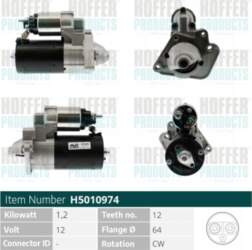 Starteris HOFFER H5010974