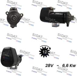 Starteris SIDAT S24BH0101A2