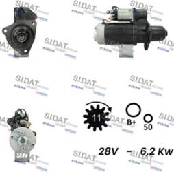 Starteris SIDAT S24BH0112A2