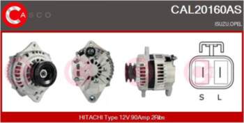 Ģenerators CASCO CAL20160AS