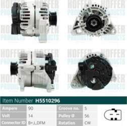 Ģenerators HOFFER H5510296