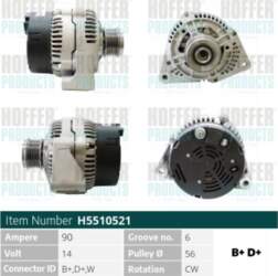 Ģenerators HOFFER H5510521