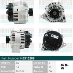 Ģenerators HOFFER H5515289