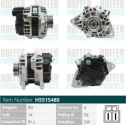 Ģenerators HOFFER H5515480