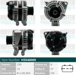 Ģenerators HOFFER H5540009