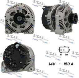 Ģenerators SIDAT A12VA0136A2