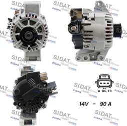 Ģenerators SIDAT A12VA0200A2