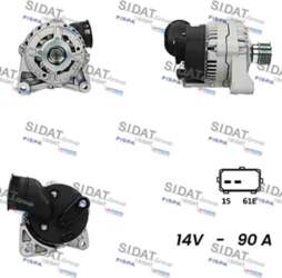 Ģenerators SIDAT A12VA0382A2