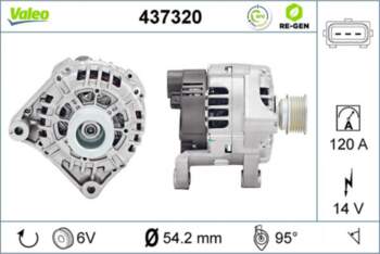 Ģenerators VALEO 437320