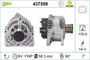 Ģenerators VALEO 437558
