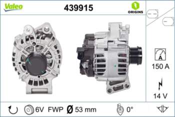 Ģenerators VALEO 439915