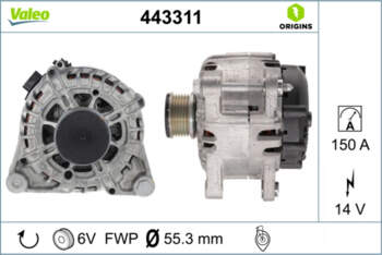 Ģenerators VALEO 443311