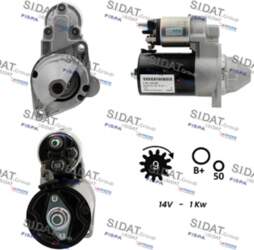 Starteris SIDAT S12BH0147