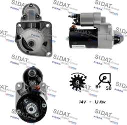 Starteris SIDAT S12BH0799A2