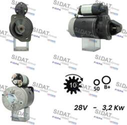 Starteris SIDAT S24BH0143A2