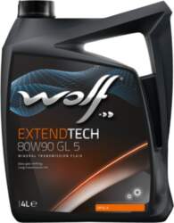 Transmisijas eļļa WOLF EXTENDTECH 80W90 GL