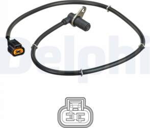 Abs sensors DELPHI SS20618