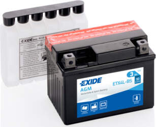 Akumulators EXIDE ETX4L-BS