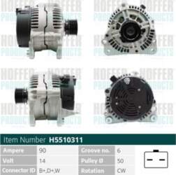 Ģenerators HOFFER H5510311
