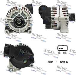 Ģenerators SIDAT A12BH0122A2
