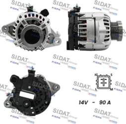 Ģenerators SIDAT A12BH0176A2