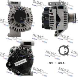 Ģenerators SIDAT A12VA0139A2