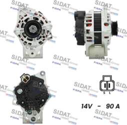 Ģenerators SIDAT A12VA0165A2