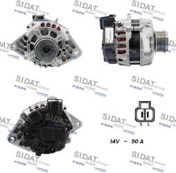 Ģenerators SIDAT A12VA0820A2