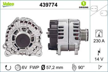 Ģenerators VALEO 439774