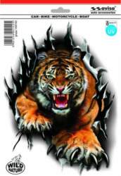 Uzlīme AVISA TIGER WITH SHARP CLAWS
