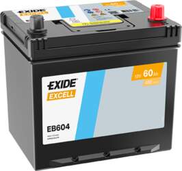 Akumulators EXIDE Excell EB604 60Ah 480A