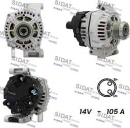 Ģenerators SIDAT A12VA0110A2