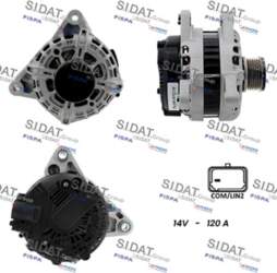 Ģenerators SIDAT A12VA1407A2