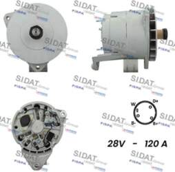 Ģenerators SIDAT A24BH0136A2