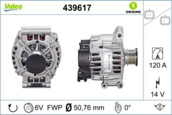 Ģenerators VALEO 439617