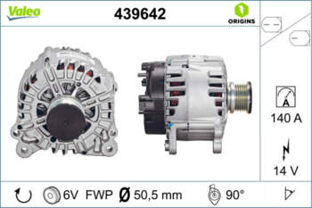 Ģenerators VALEO 439642
