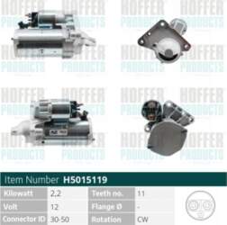 Starteris HOFFER H5015119