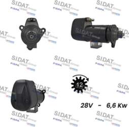 Starteris SIDAT S24BH0104A2